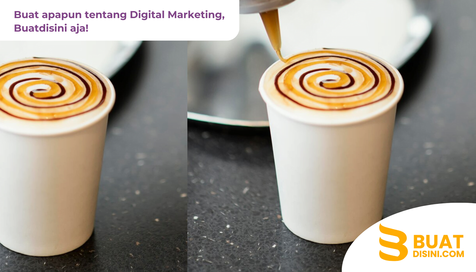 contoh foto produk minuman kemasan paper cup