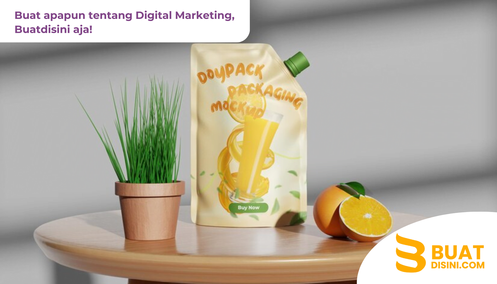 contoh foto produk minuman kemasan standing pouch
