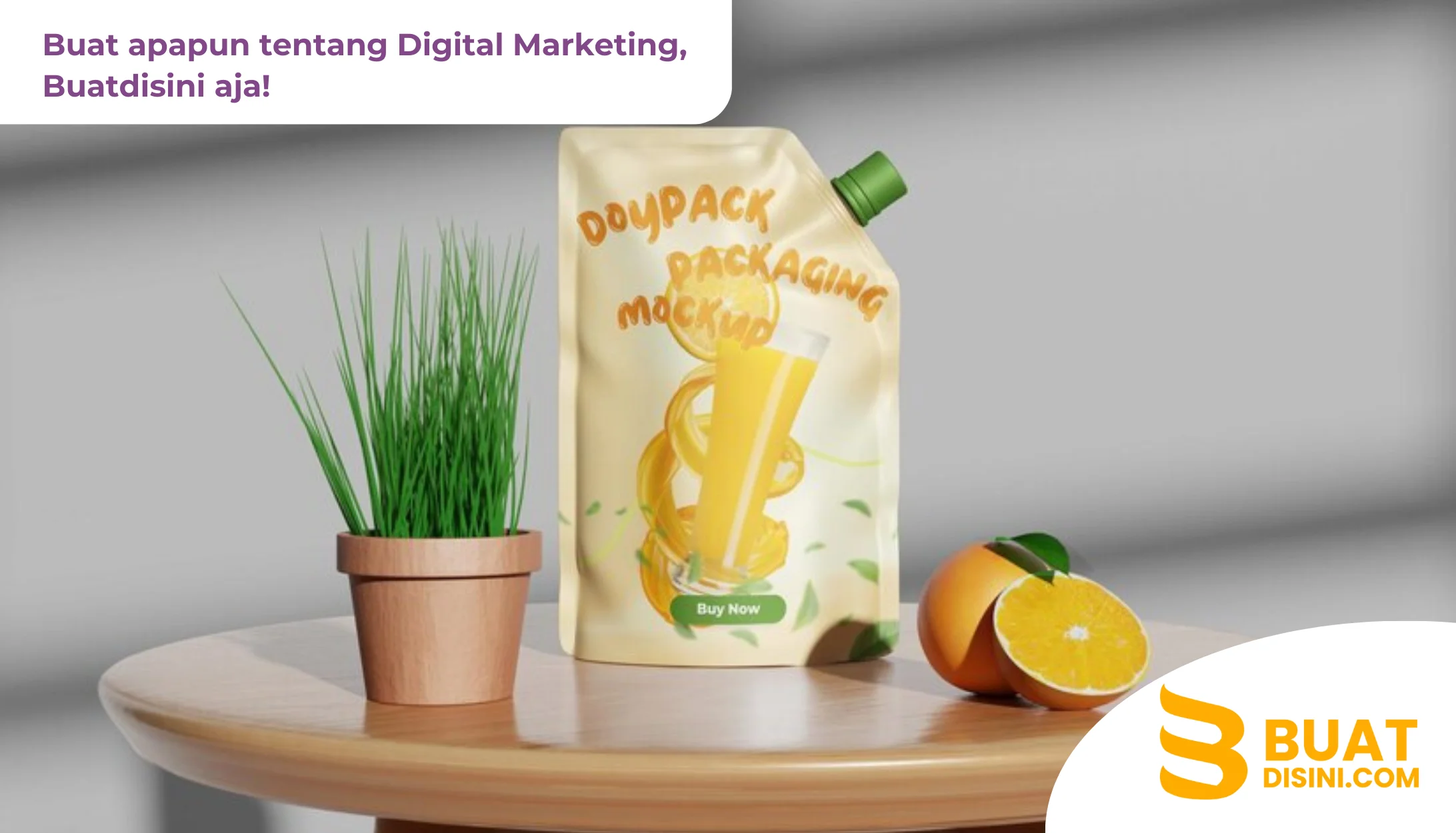 contoh foto produk minuman kemasan standing pouch